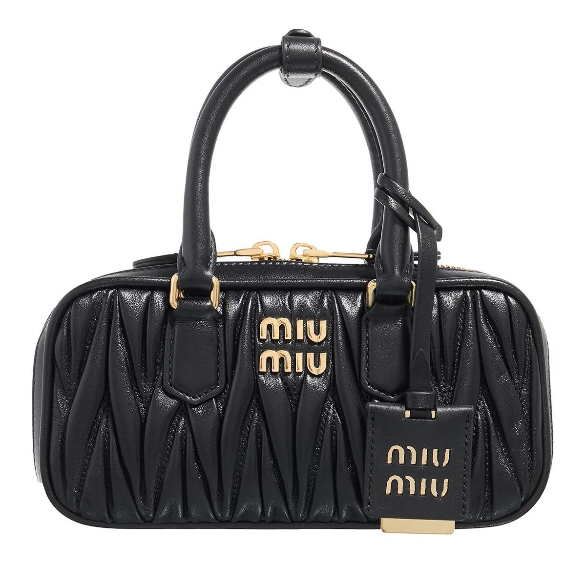 Miu Miu Handtasche - Arcadie Mini - Gr. unisize - in Schwarz - für Damen von Miu Miu