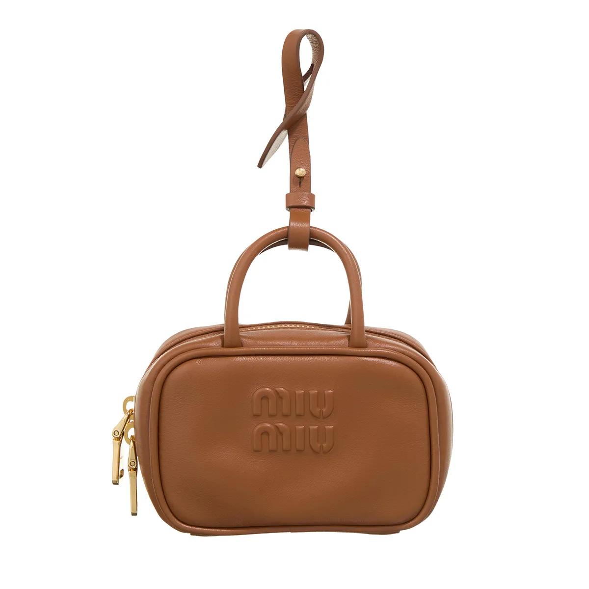 Miu Miu Handtasche - Micro Handbag - Gr. unisize - in Cognacbraun - für Damen von Miu Miu