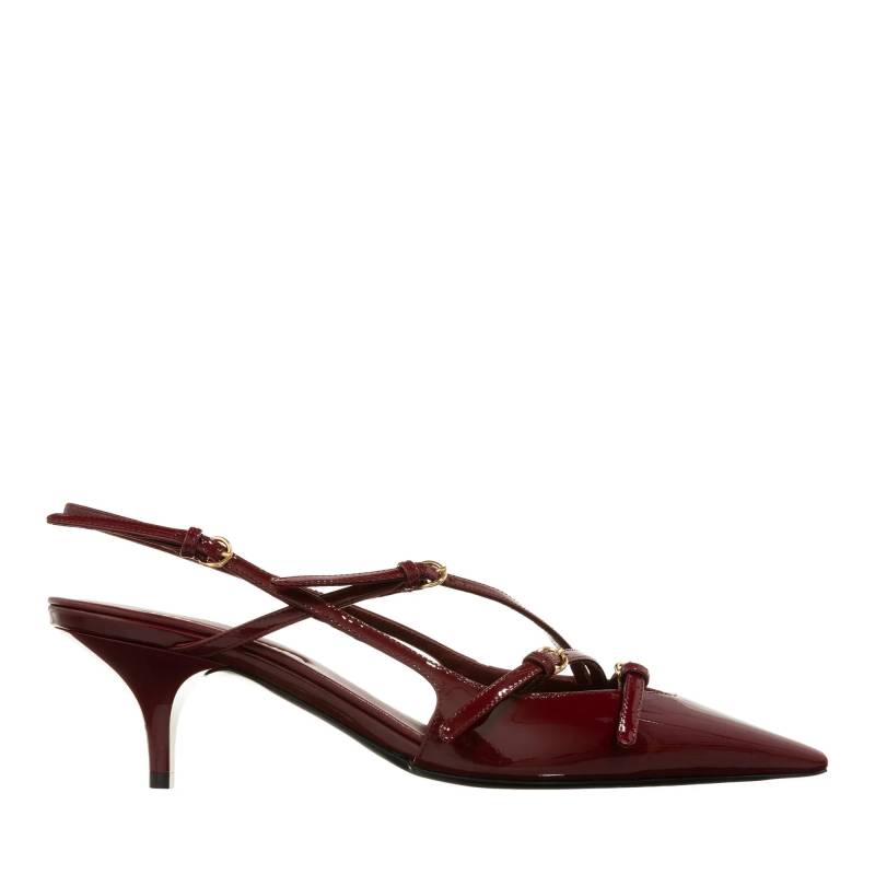 Miu Miu Hohe Schuhe - Slingback Pumps - Gr. 37 (EU) - in Rot - für Damen von Miu Miu