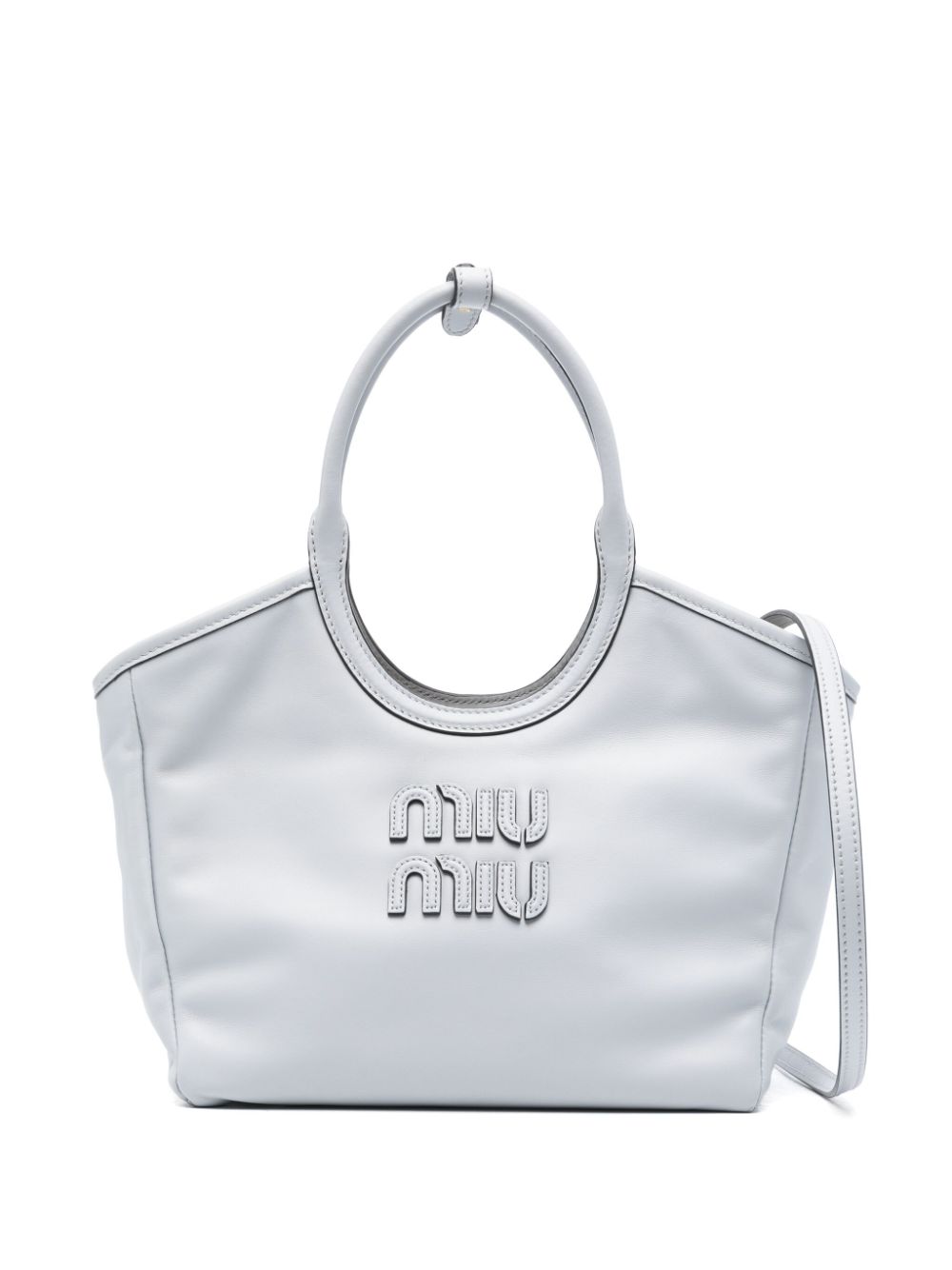 Miu Miu Ivy tote bag - Grey von Miu Miu