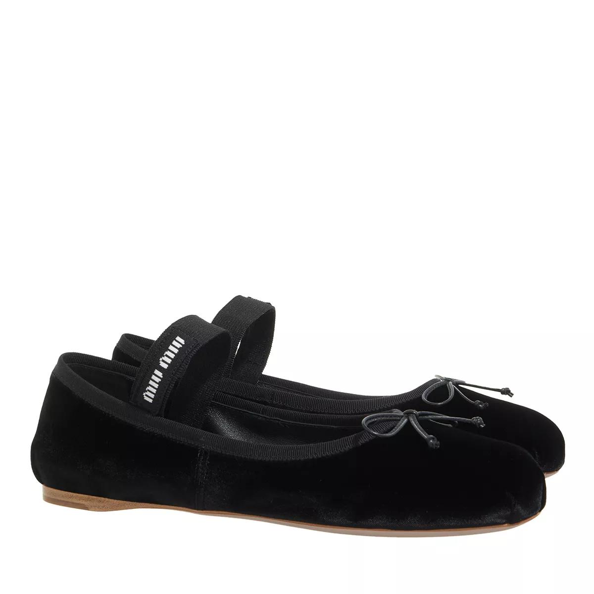 Miu Miu Loafer - Loafers Leather - Gr. 39 (EU) - in Schwarz - für Damen von Miu Miu