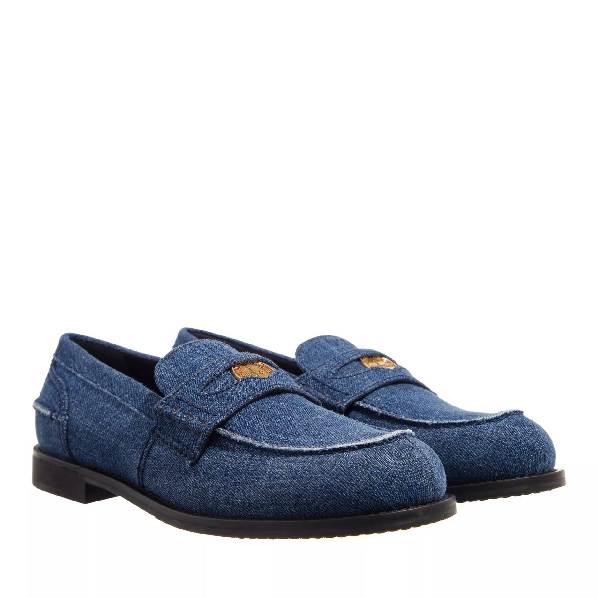 Miu Miu Loafer - Denim Loafer - Gr. 38 (EU) - in Blau - für Damen von Miu Miu