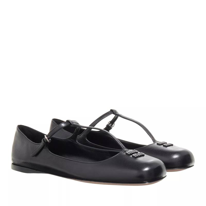 Miu Miu Loafer - Flat Woman - Gr. 37 (EU) - in Schwarz - für Damen von Miu Miu