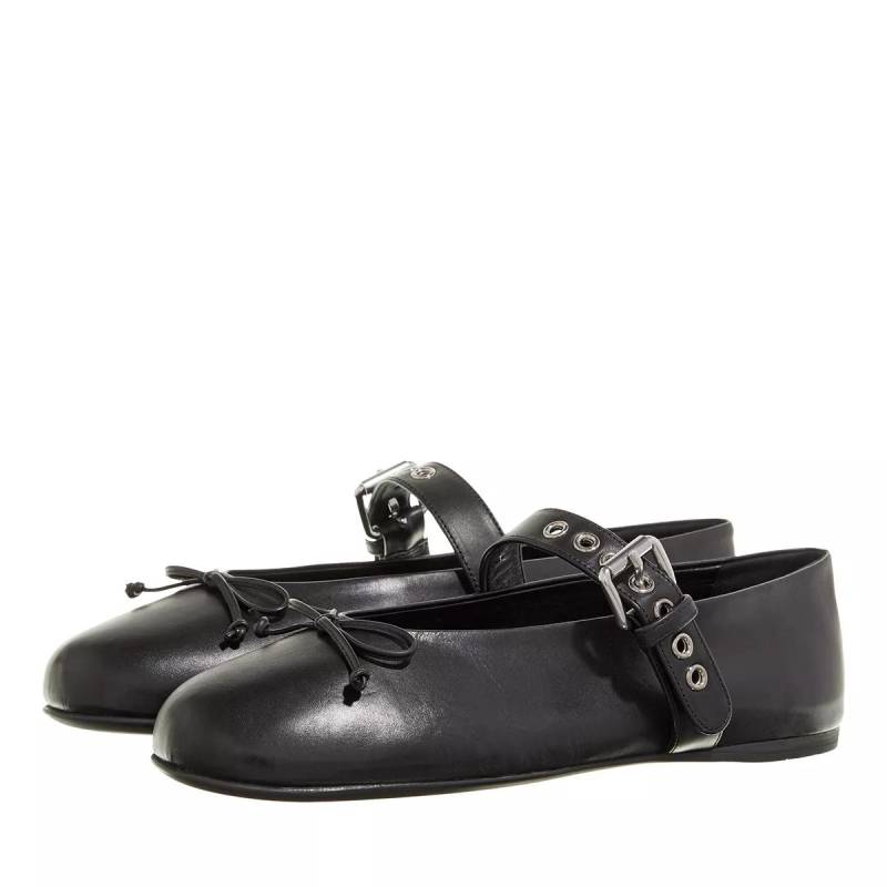 Miu Miu Loafer - Leather Ballerina - Gr. 36 (EU) - in Schwarz - für Damen von Miu Miu