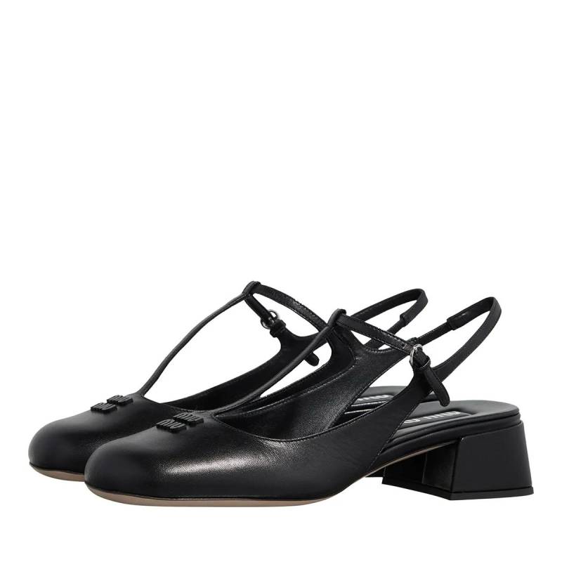 Miu Miu Loafer - Square Toe Mary Janes - Gr. 36 (EU) - in Schwarz - für Damen von Miu Miu