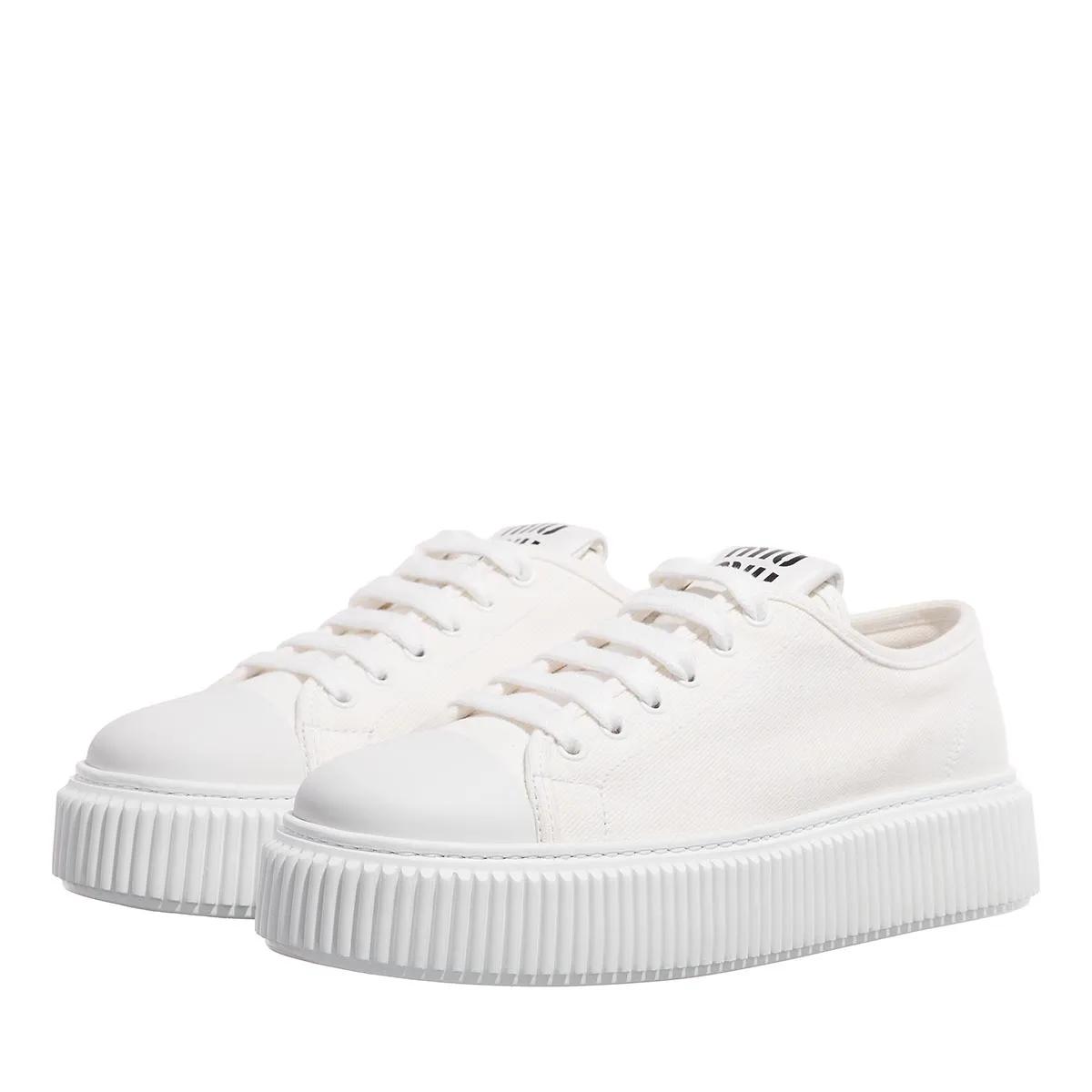 Miu Miu Low-Top Sneaker - Woman Sneakers - Gr. 41 (EU) - in Weiß - für Damen von Miu Miu