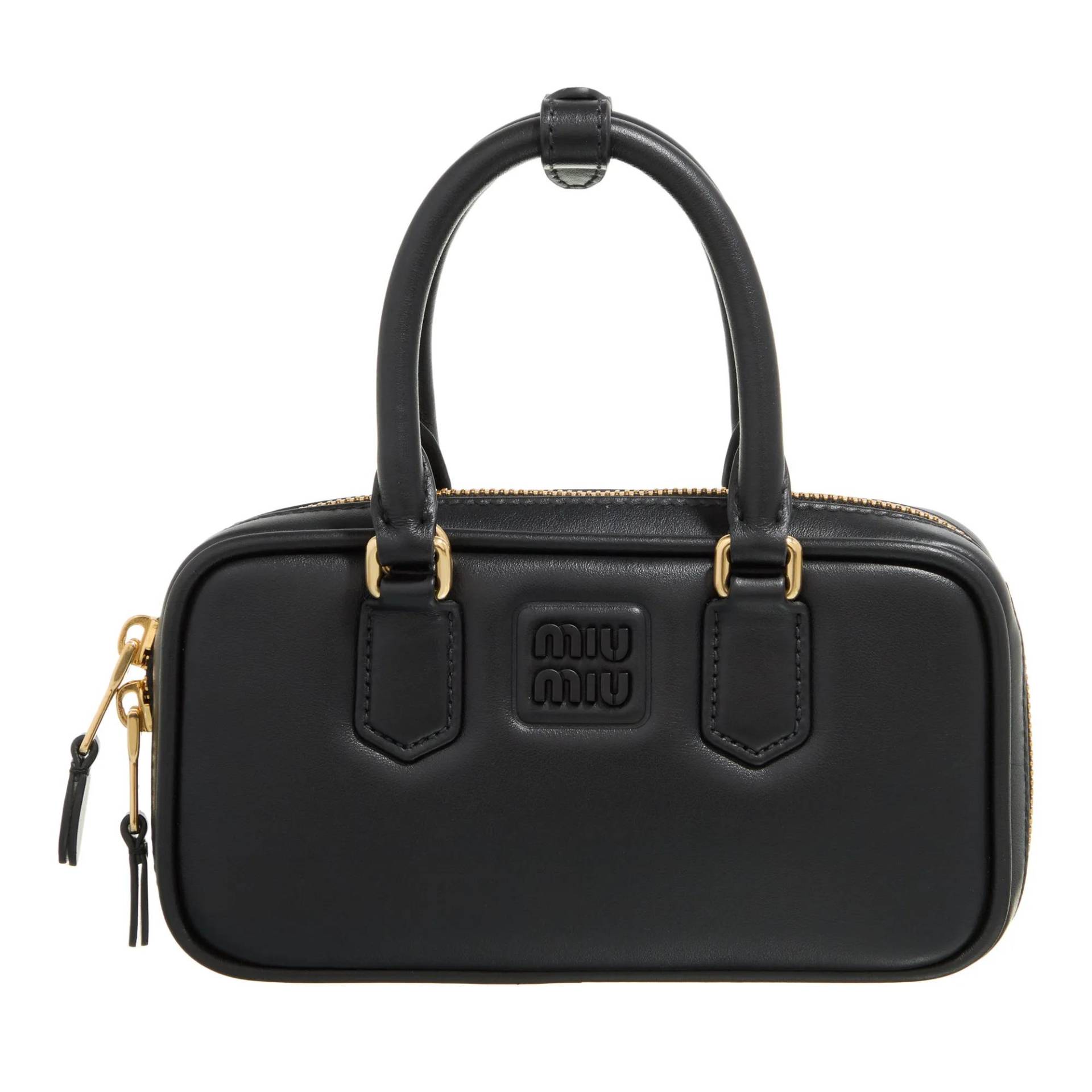 Miu Miu Schultertasche - Arcadie Mini - Gr. unisize - in Schwarz - für Damen von Miu Miu