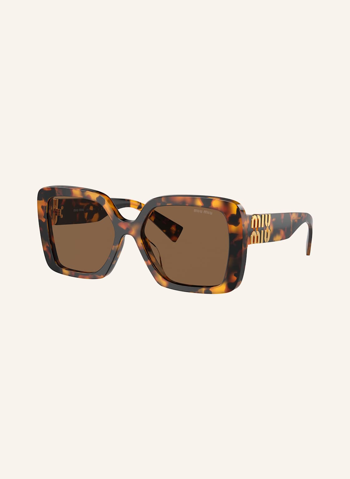 Miu Miu Sonnenbrille 10ys braun Miu Miu Sonnenbrille 10ys braun von Miu Miu