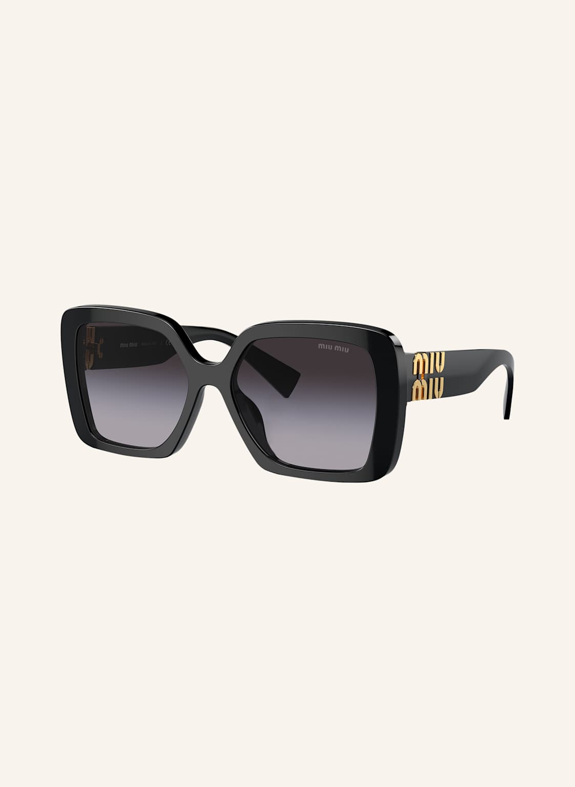 Miu Miu Sonnenbrille 10ys schwarz von Miu Miu