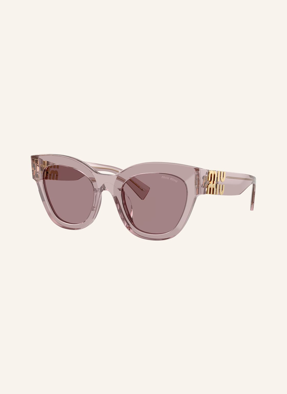 Miu Miu Sonnenbrille 1ys lila Miu Miu Sonnenbrille 1ys lila von Miu Miu