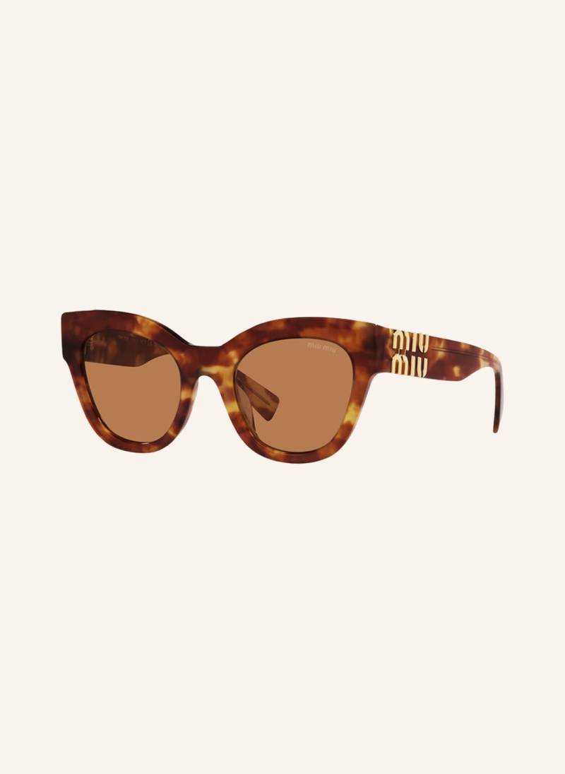 Miu Miu Sonnenbrille Mu 01ys braun von Miu Miu