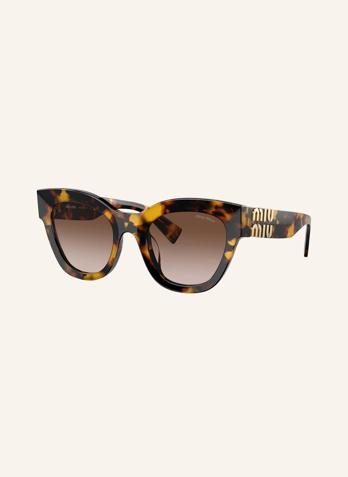 Miu Miu Sonnenbrille Mu 01ys braun von Miu Miu