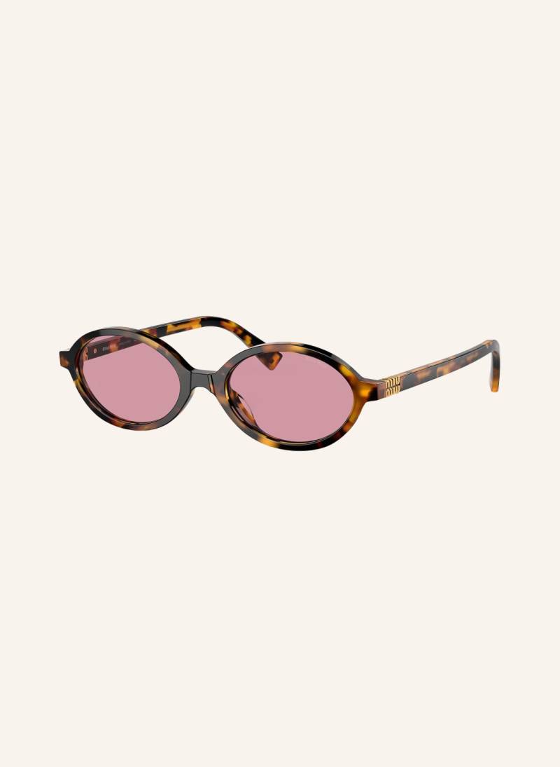 Miu Miu Sonnenbrille Mu 04zs braun von Miu Miu