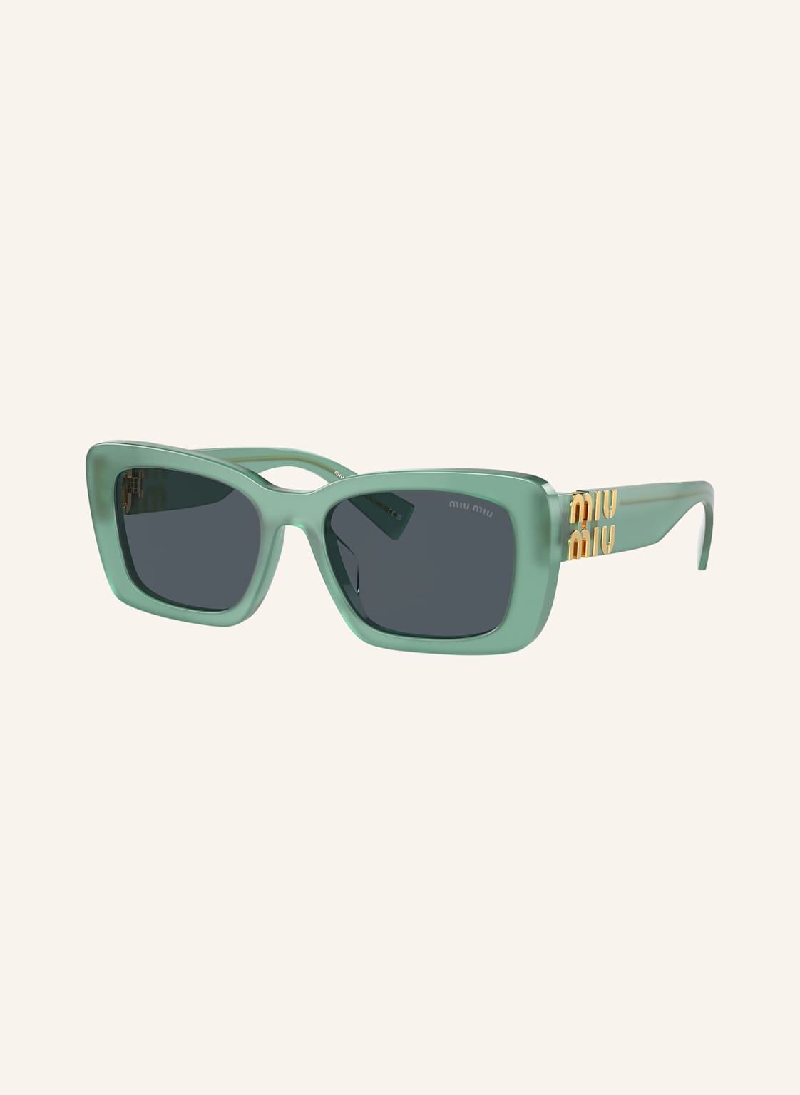 Miu Miu Sonnenbrille Mu 07ys gruen Miu Miu Sonnenbrille Mu 07ys gruen von Miu Miu