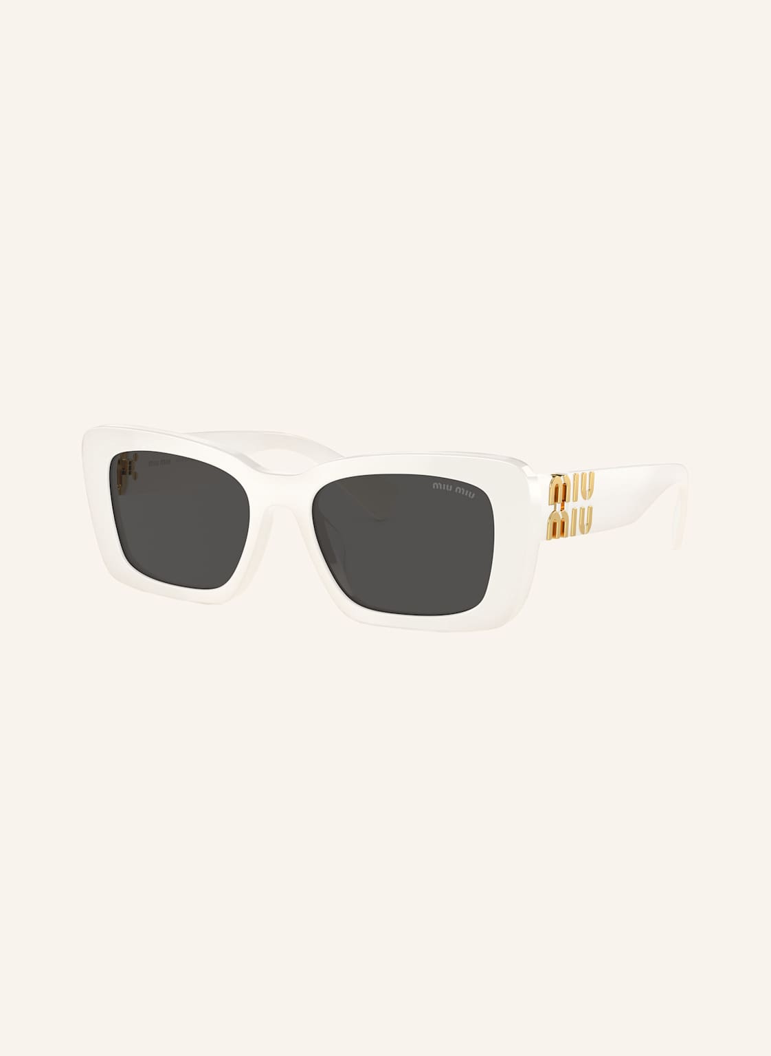Miu Miu Sonnenbrille Mu 07ys weiss Miu Miu Sonnenbrille Mu 07ys weiss von Miu Miu