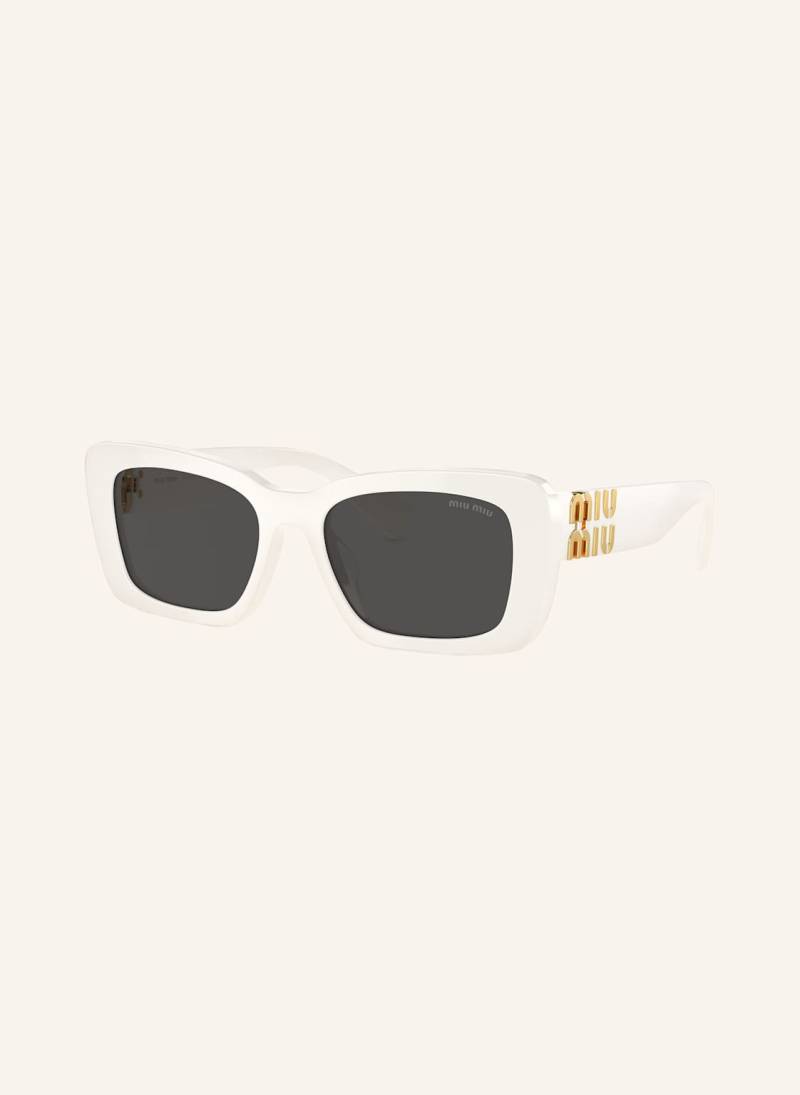 Miu Miu Sonnenbrille Mu 07ys weiss von Miu Miu