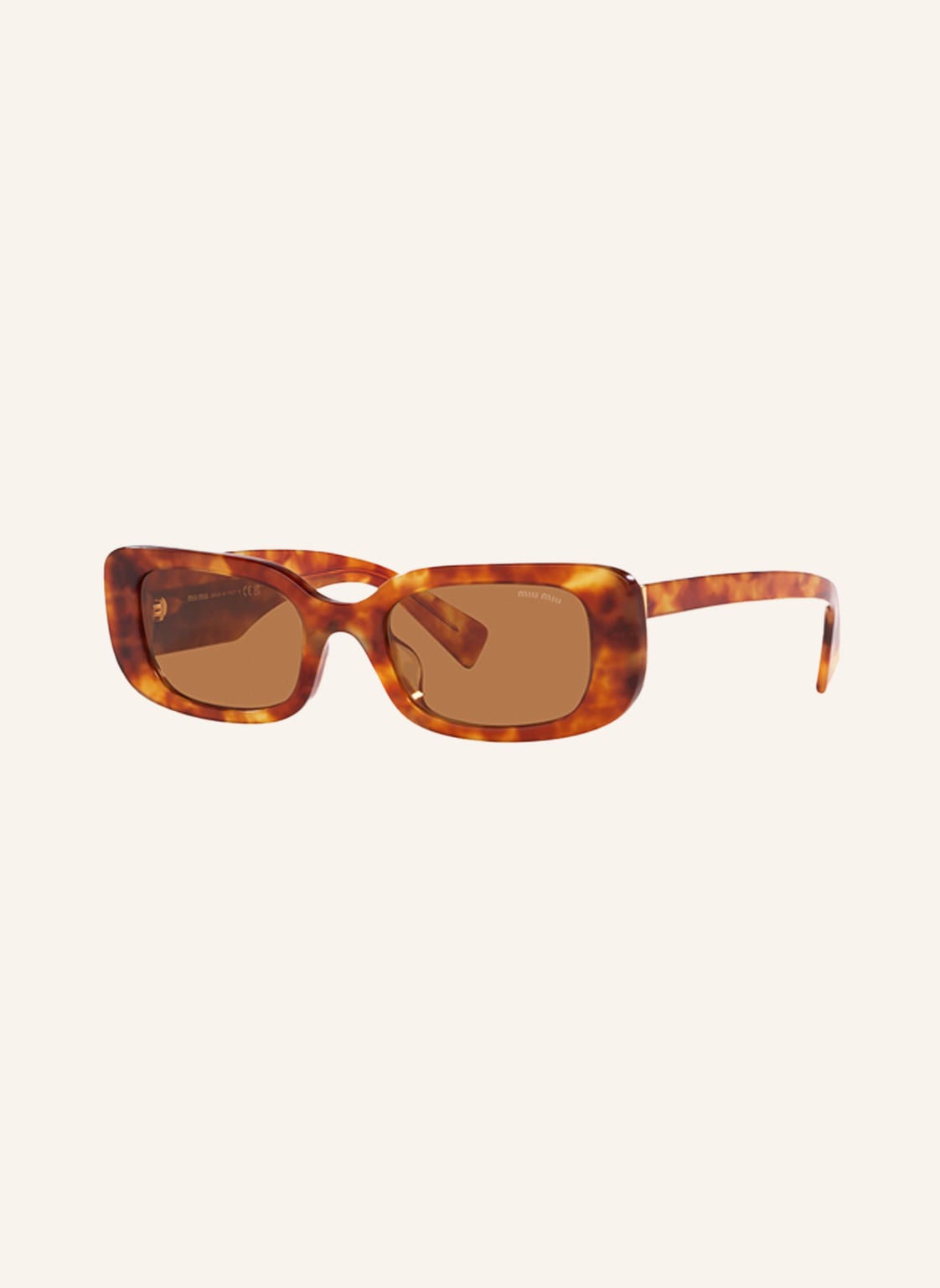 Miu Miu Sonnenbrille Mu 08ys beige Miu Miu Sonnenbrille Mu 08ys beige von Miu Miu