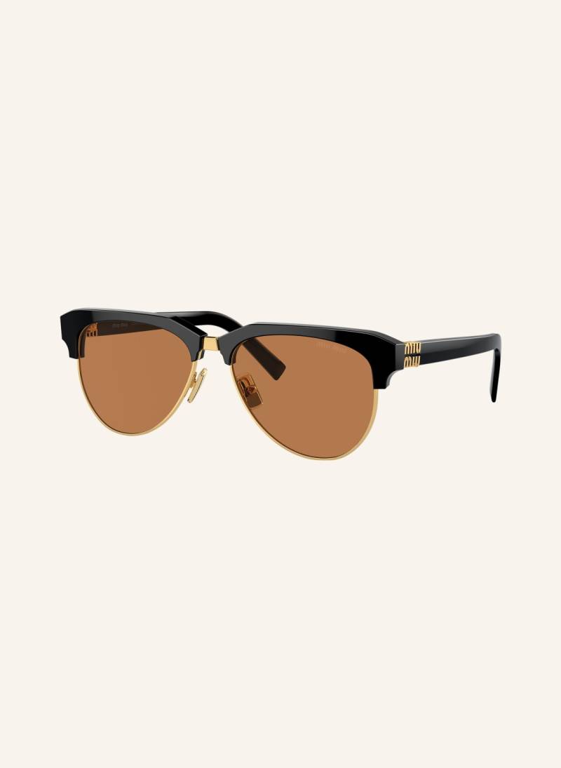 Miu Miu Sonnenbrille Mu 09zs schwarz von Miu Miu