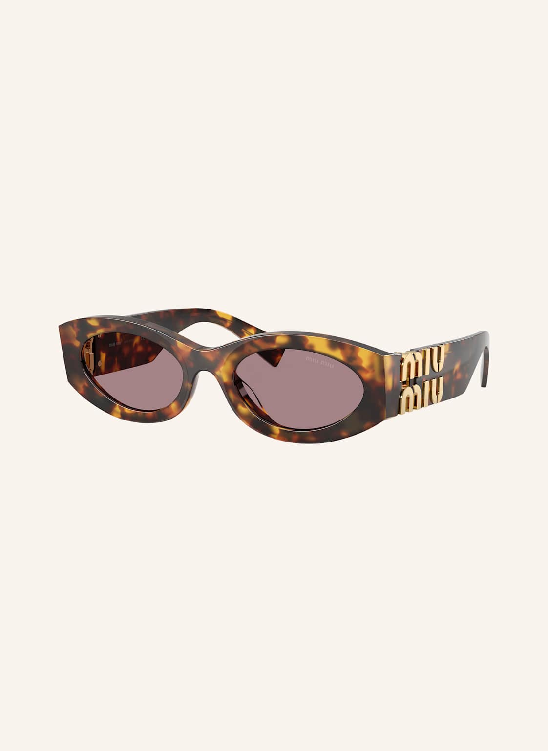 Miu Miu Sonnenbrille Mu 11ws braun von Miu Miu