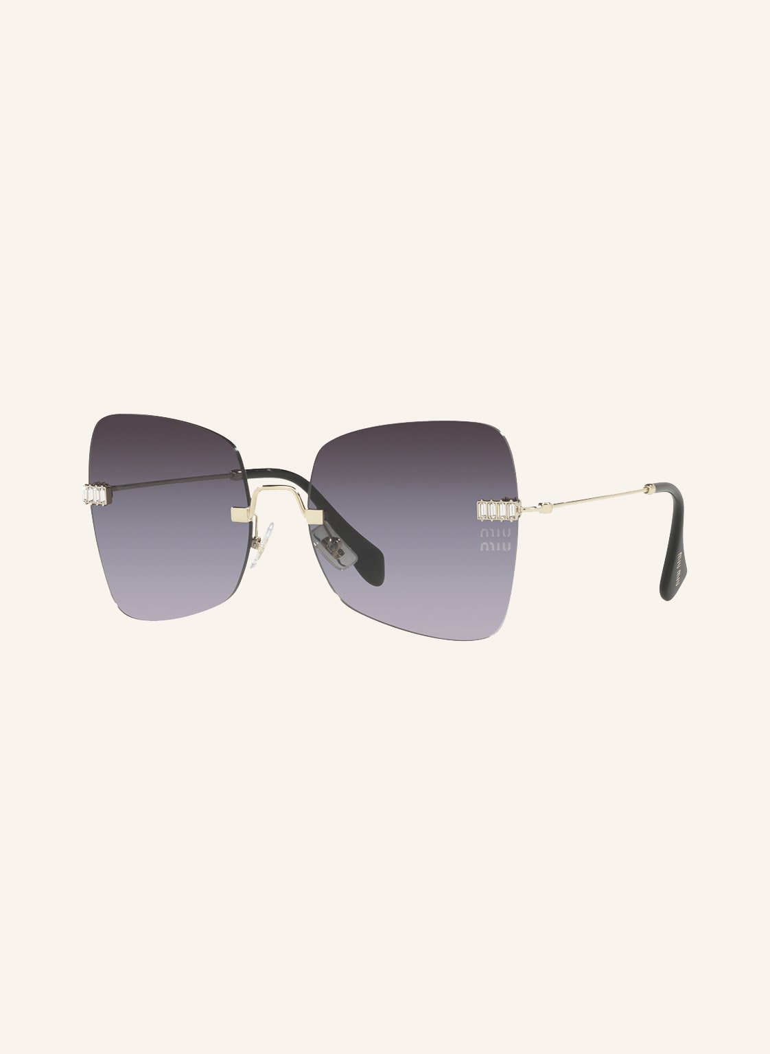 Miu Miu Sonnenbrille Mu 50ws gold von Miu Miu