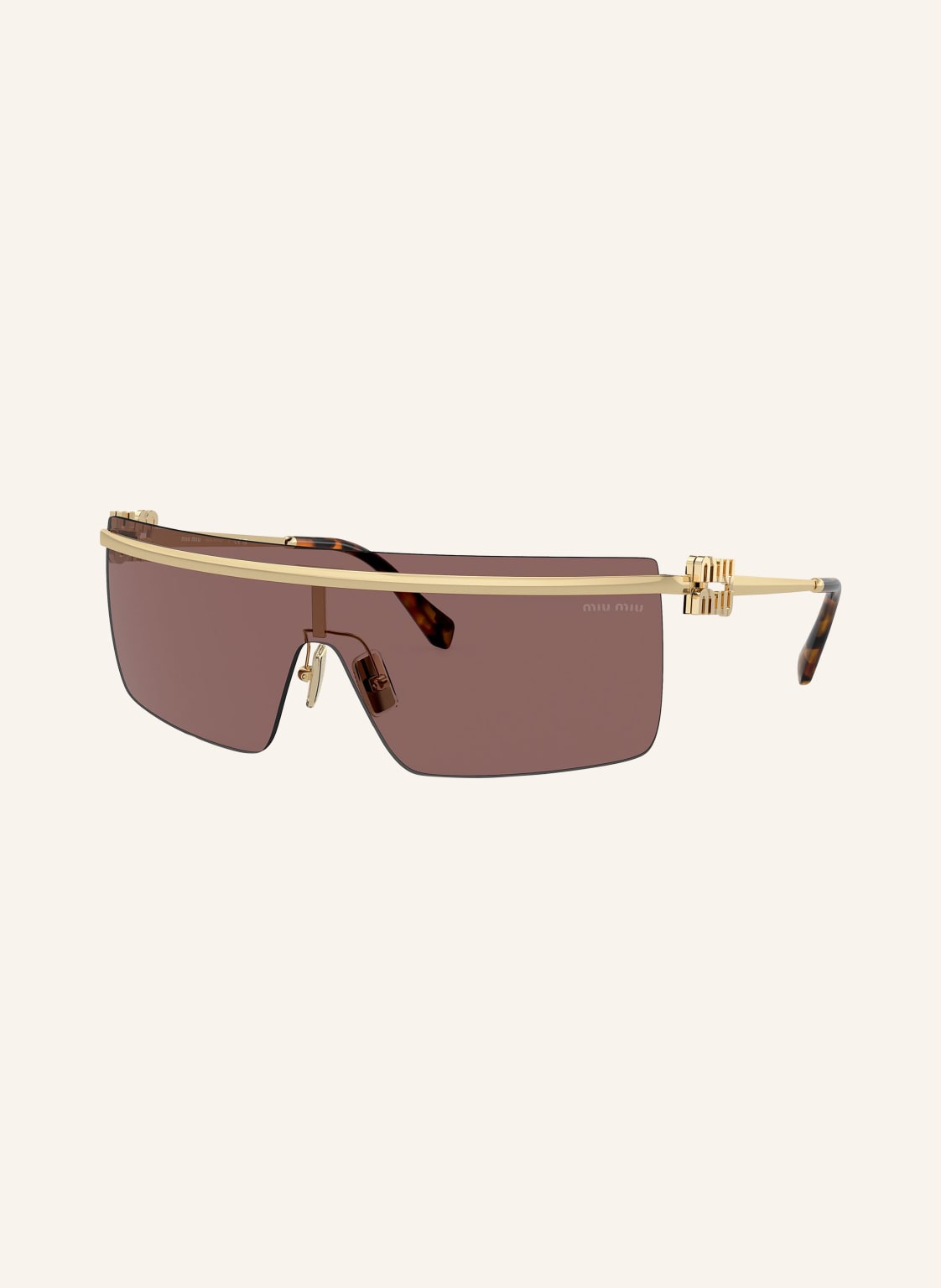 Miu Miu Sonnenbrille Mu 50zs gold Miu Miu Sonnenbrille Mu 50zs gold von Miu Miu