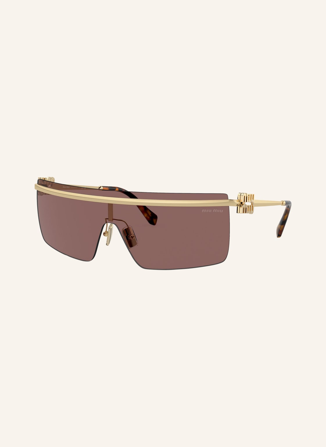 Miu Miu Sonnenbrille Mu 50zs gold von Miu Miu