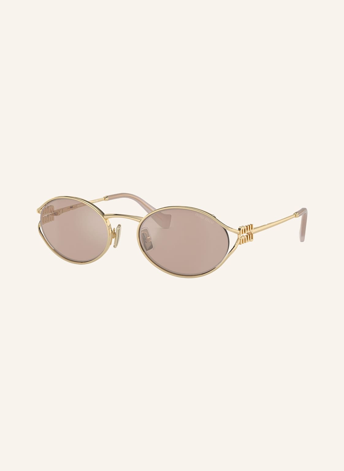 Miu Miu Sonnenbrille Mu 52ys gold von Miu Miu