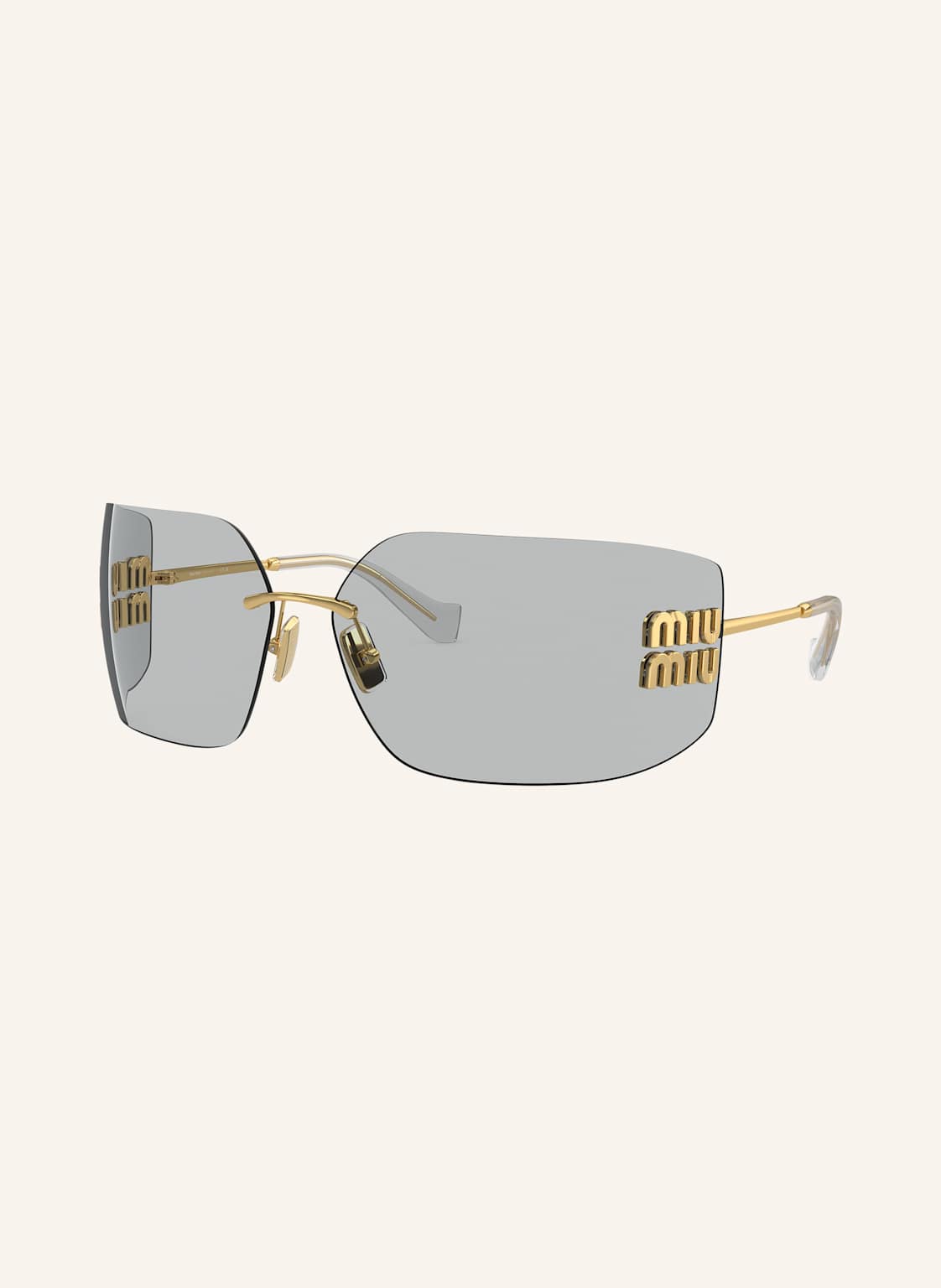 Miu Miu Sonnenbrille Mu 54ys gold von Miu Miu