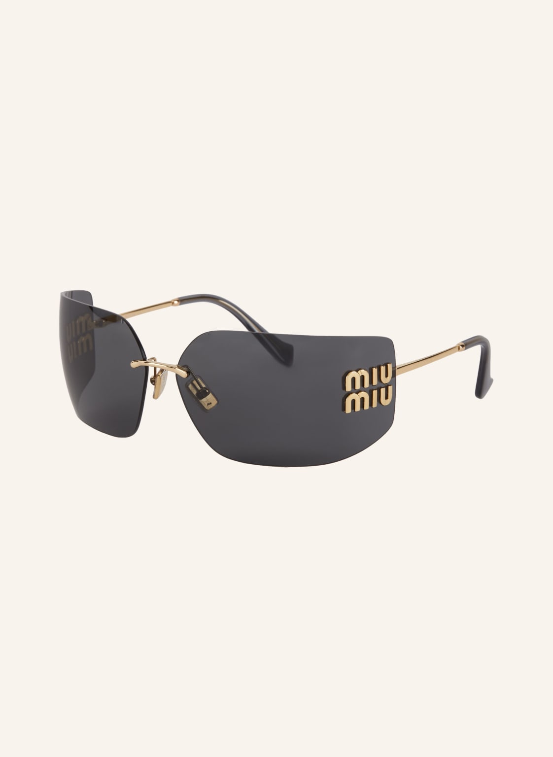 Miu Miu Sonnenbrille Mu 54ys gold von Miu Miu