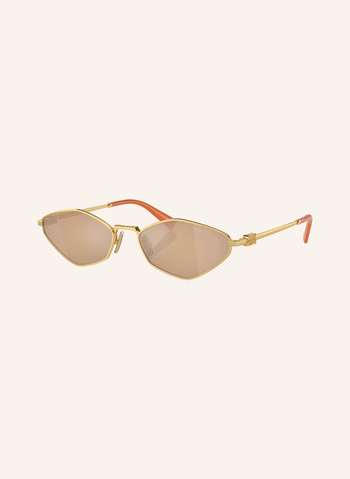 Miu Miu Sonnenbrille Mu 56zs gold Miu Miu Sonnenbrille Mu 56zs gold von Miu Miu