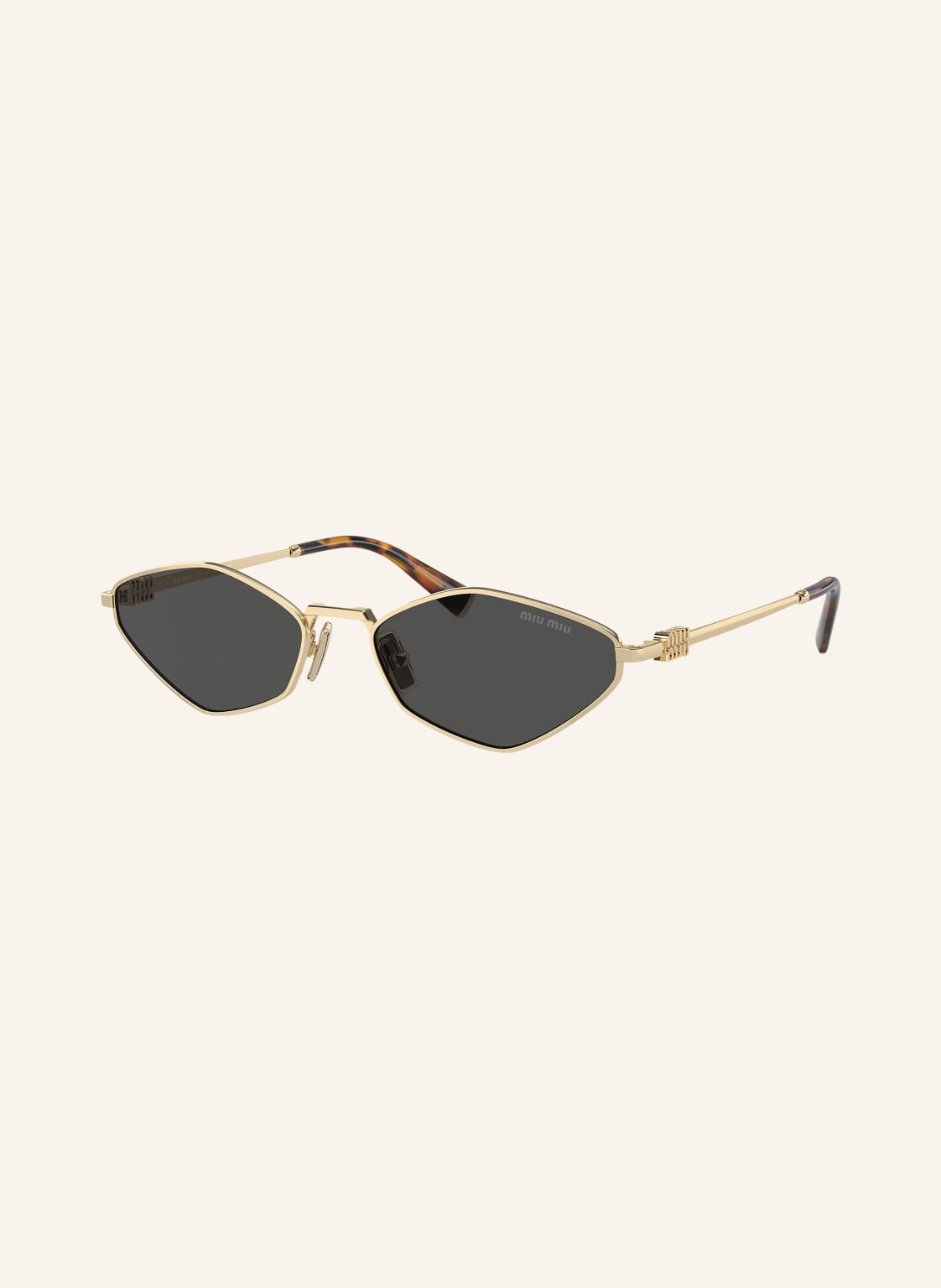 Miu Miu Sonnenbrille Mu 56zs gold Miu Miu Sonnenbrille Mu 56zs gold von Miu Miu