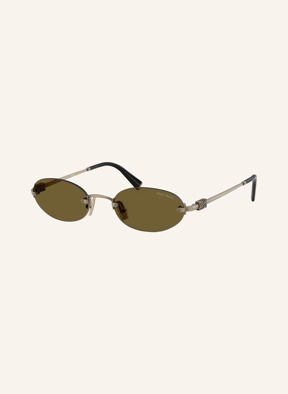 Miu Miu Sonnenbrille Mu a54s gold von Miu Miu