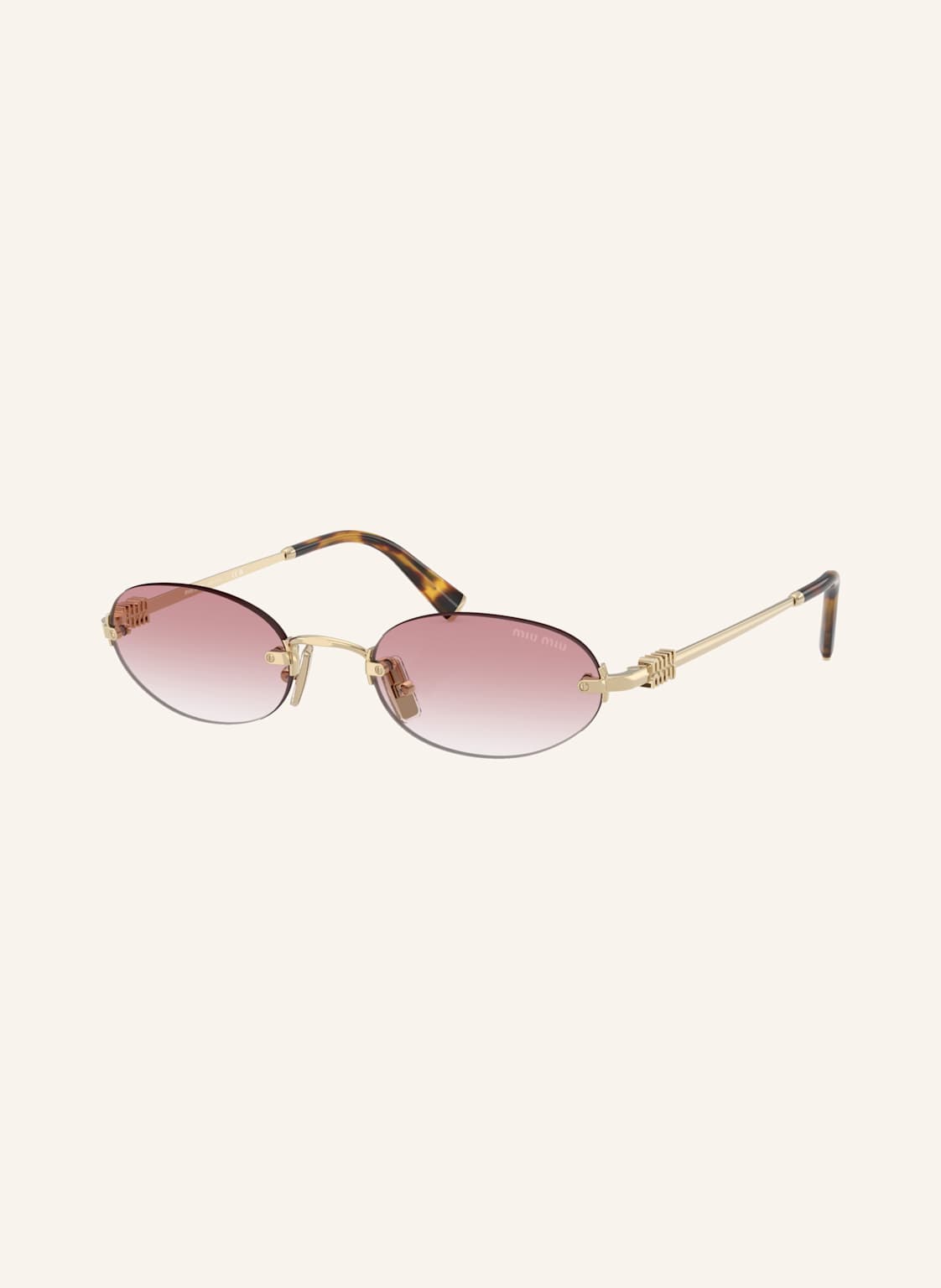 Miu Miu Sonnenbrille Mu a54s gold von Miu Miu