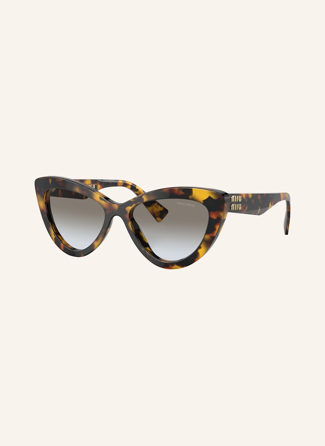 Miu Miu Sonnenbrille mu04ys braun Miu Miu Sonnenbrille mu04ys braun von Miu Miu