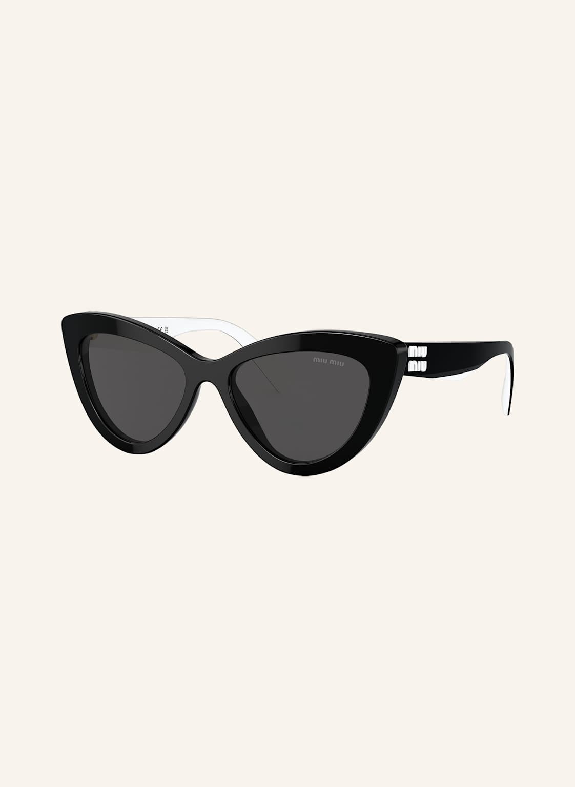 Miu Miu Sonnenbrille mu04ys schwarz Miu Miu Sonnenbrille mu04ys schwarz von Miu Miu