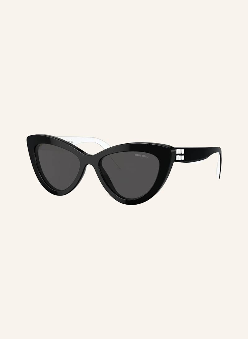 Miu Miu Sonnenbrille mu04ys schwarz von Miu Miu