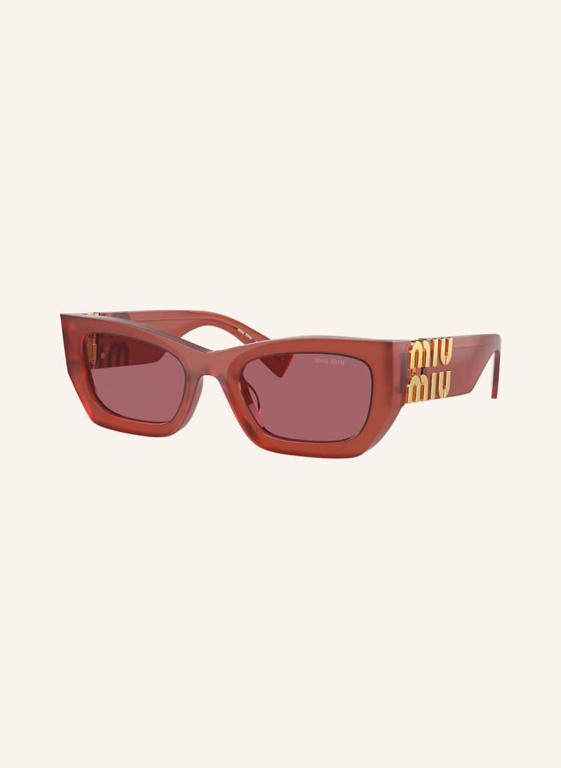 Miu Miu Sonnenbrille mu09ws rot von Miu Miu