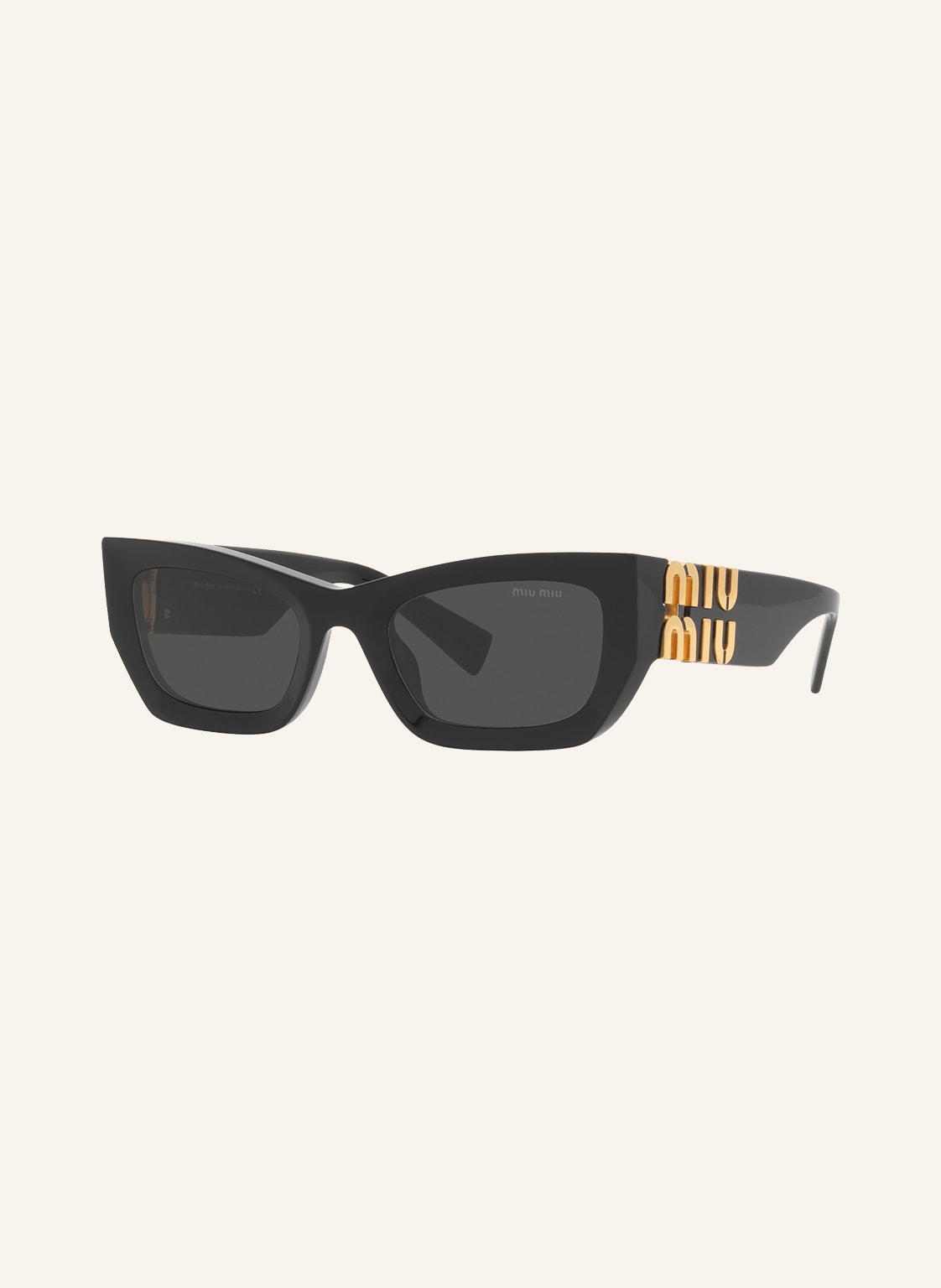 Miu Miu Sonnenbrille mu09ws schwarz von Miu Miu