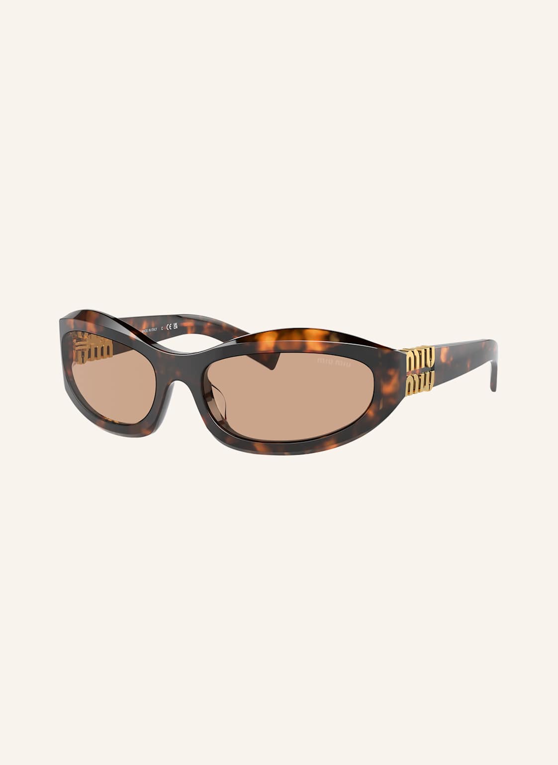 Miu Miu Sonnenbrille mu14zs braun Miu Miu Sonnenbrille mu14zs braun von Miu Miu