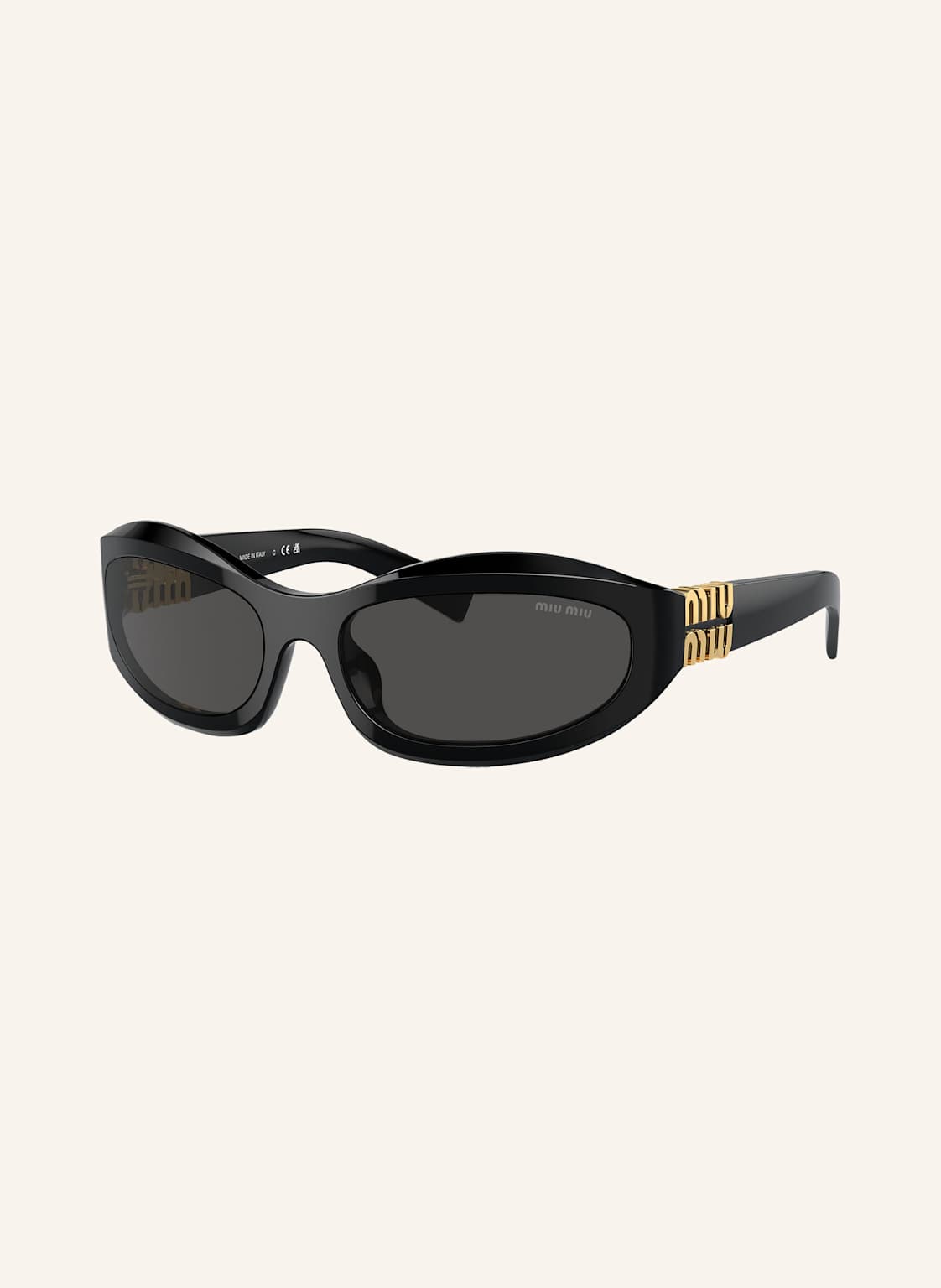 Miu Miu Sonnenbrille mu14zs schwarz Miu Miu Sonnenbrille mu14zs schwarz von Miu Miu