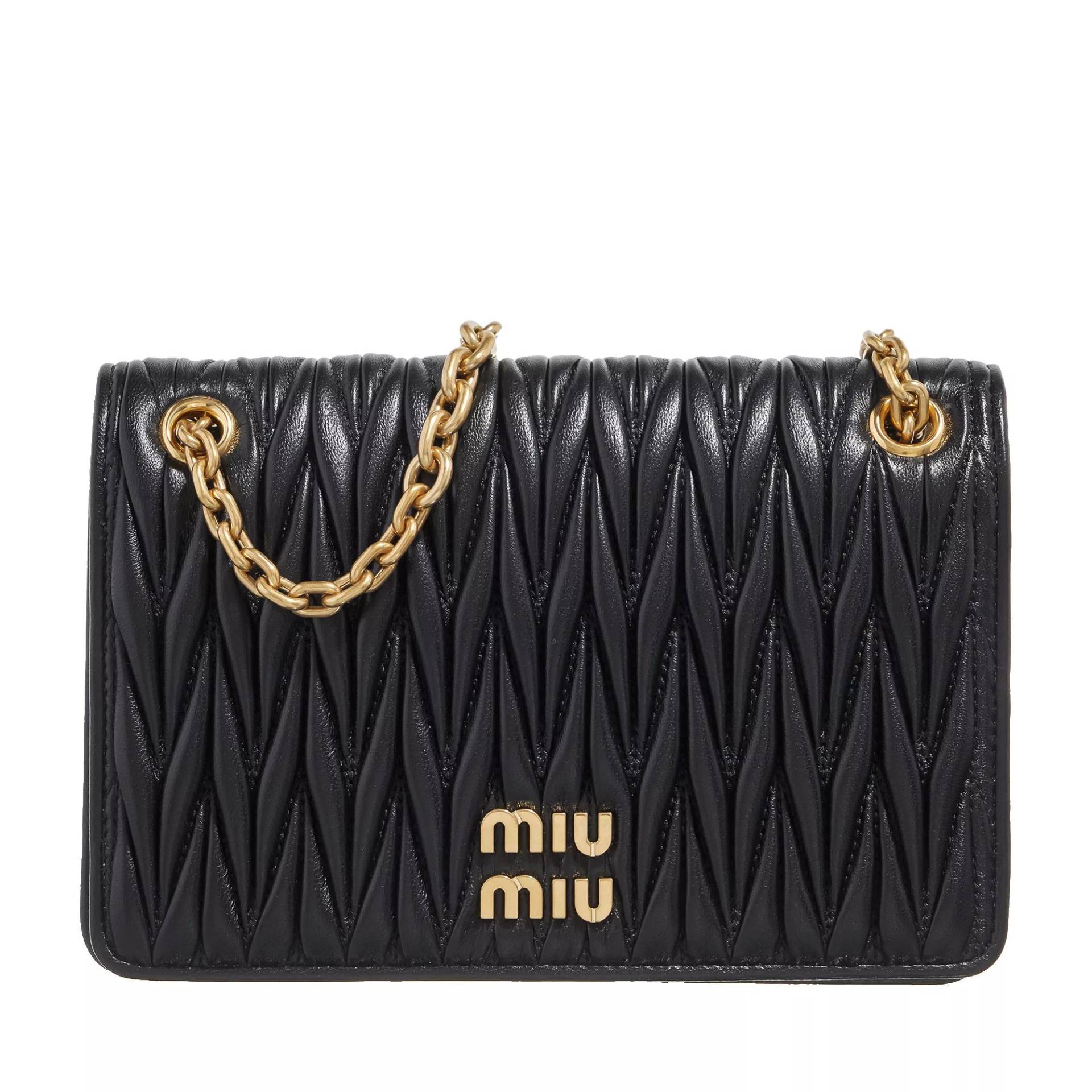 Miu Miu Umhängetasche - Crossbody Bag - Gr. unisize - in Schwarz - für Damen von Miu Miu