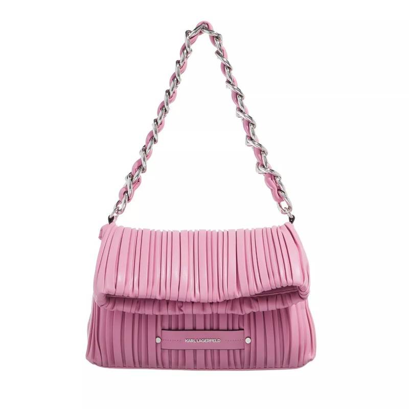 Karl Lagerfeld Handtasche - K/Kushion Chain Sm Fold Tote - Gr. unisize - in Rosa - für Damen von Karl Lagerfeld