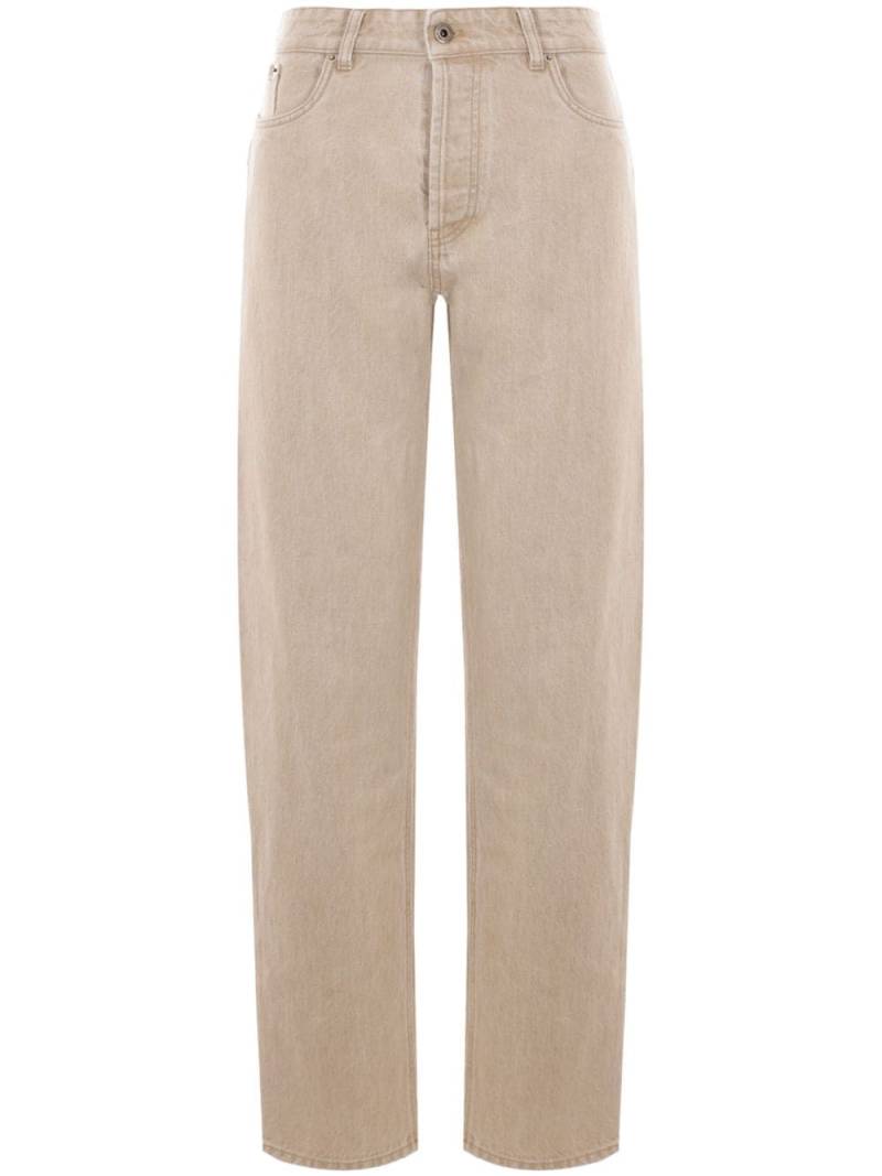 Miu Miu straight-leg jeans - Neutrals von Miu Miu