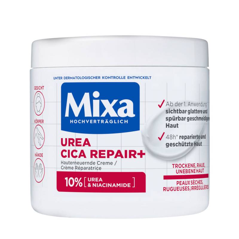 Mixa Urea Cica Repair + Hauterneuernde Creme 400ml Damen von Mixa