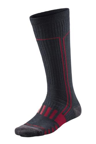 Mizuno Sport BT Mid Ski Socks - Black/Red (Grösse: L) von Mizuno Sport