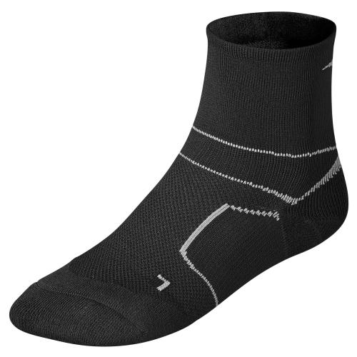 Mizuno Sport Endura Trail Socks - Black/Grey (Grösse: M) von Mizuno Sport