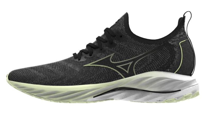 Mizuno Sport Laufschuh Wave Neo Wind W Neutral Women - Undyed Black/Starlight (Grösse: UK 4.5) von Mizuno Sport