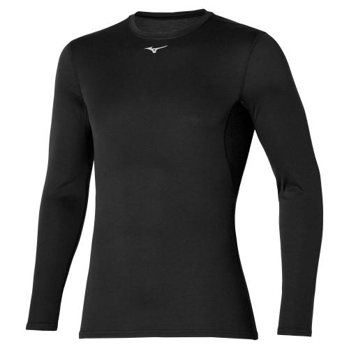 Mizuno Sport Mid Weight Crew M - Black/Black (Grösse: L) von Mizuno Sport