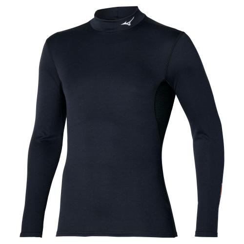 Mizuno Sport Mid Weight High Neck M - Black/Black (Grösse: M) von Mizuno Sport