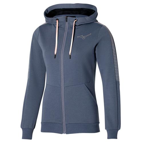 Mizuno Sport Release Sweat Jacket W - Nightshadow Blue (Grösse: XL) von Mizuno Sport